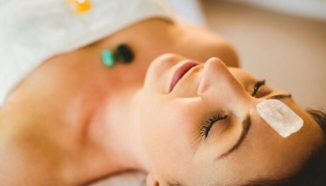 Crystal radiance facial